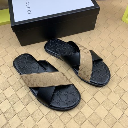 High quality slippers for men size:7-11 with box GUI #X0523