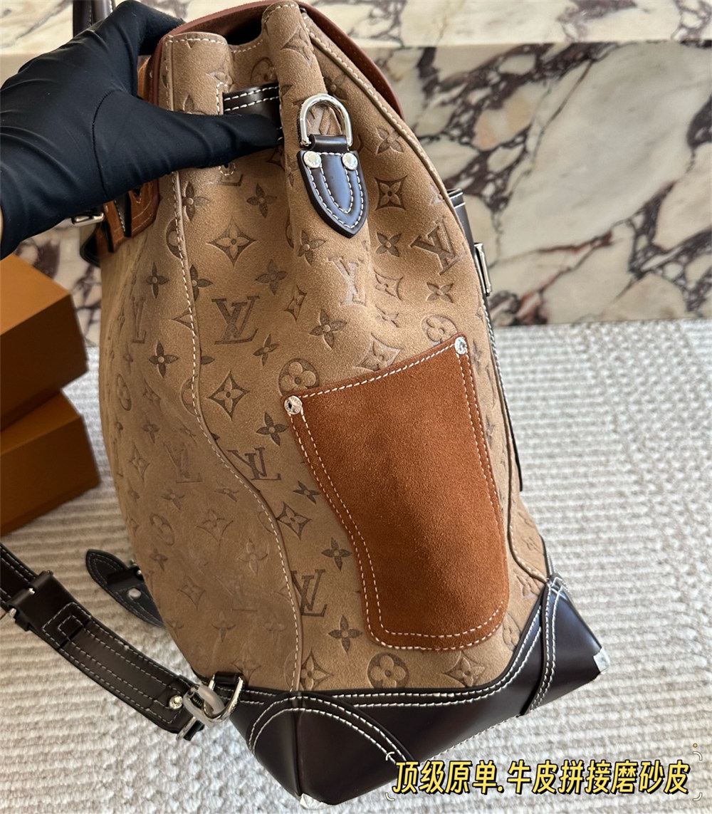 Top quality leather backpack bag size:40*40cm LOV #X0538 - Image 3