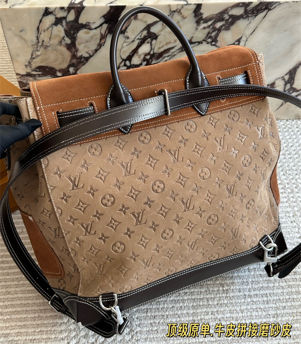 Top quality leather backpack bag size:40*40cm LOV #X0538 - Image 2