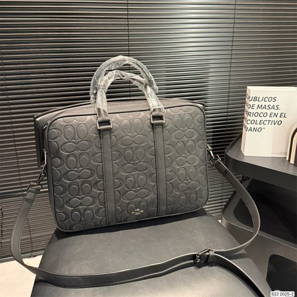 High quality briefcases for men size:38*28cm COH #X0561 - Image 4