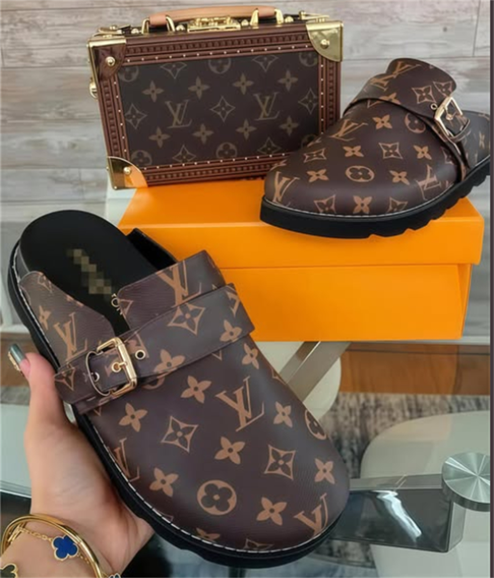 High quality slipper & Handbag free shipping LOV #X0568 - Image 1