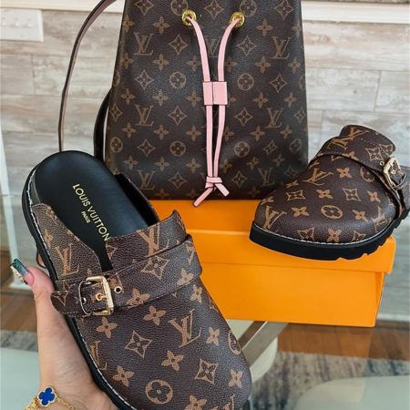 High quality slipper & bucket bag free shipping LOV #X0597
