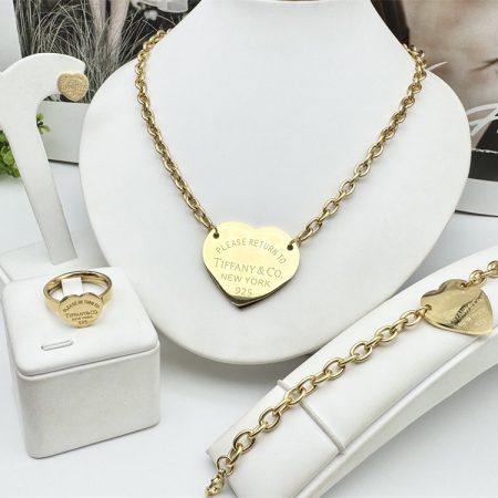 Wholesale Necklace and Bracelet and Earring and Ring Set TIY HYZ  #X0620