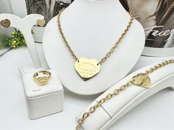 Wholesale Necklace and Bracelet and Earring and Ring Set TIY HYZ  #X0620