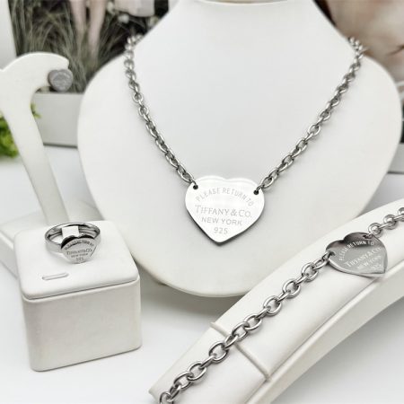 Wholesale Necklace and Bracelet and Earring and Ring Set TIY HYZ  #X0620 - Image 2