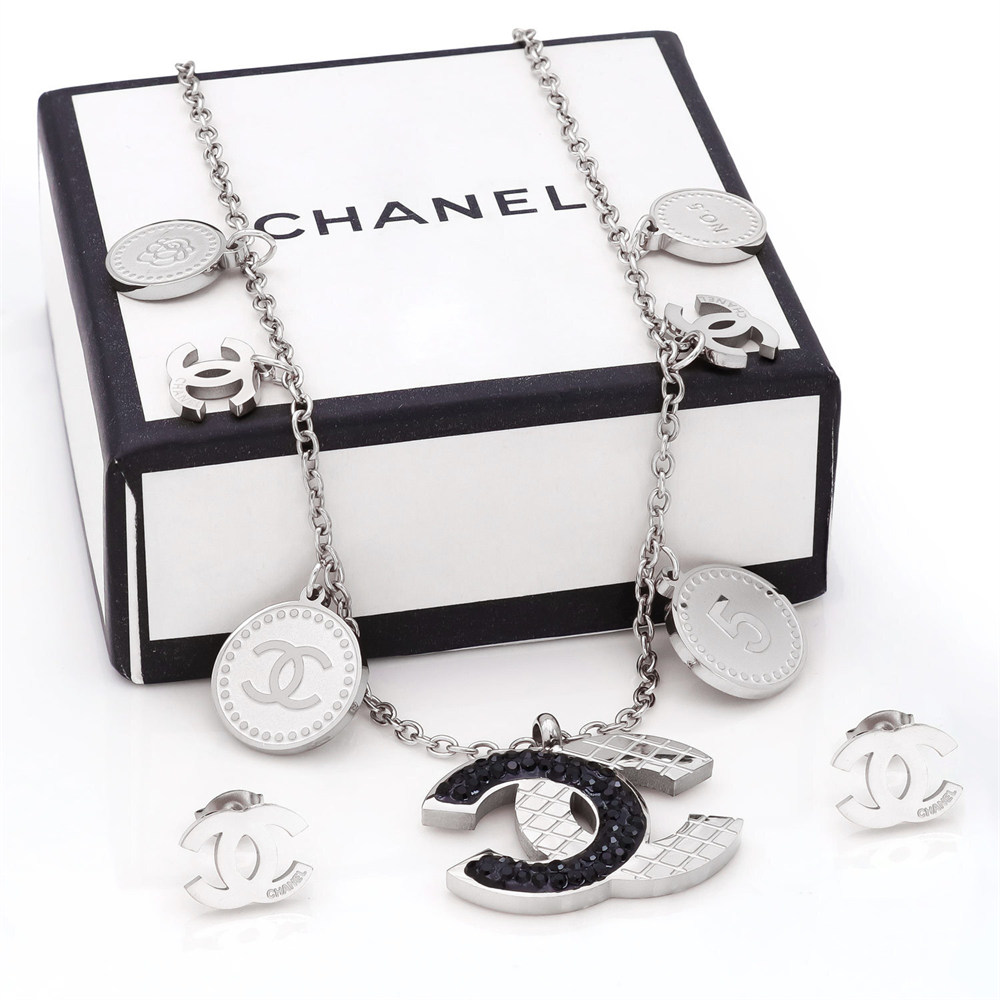 Wholesale Fashion Necklace and Earring Set CHL HYZ  #X0624 - Image 2