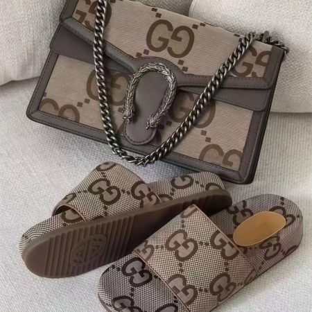 High quality slipper & shoulder bag free shipping GUI #X0630