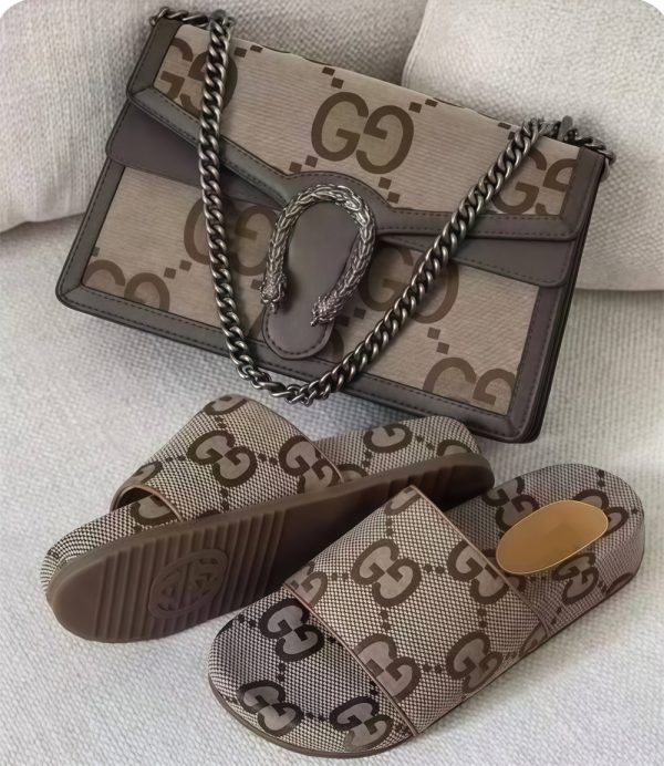 High quality slipper & shoulder bag free shipping GUI #X0630