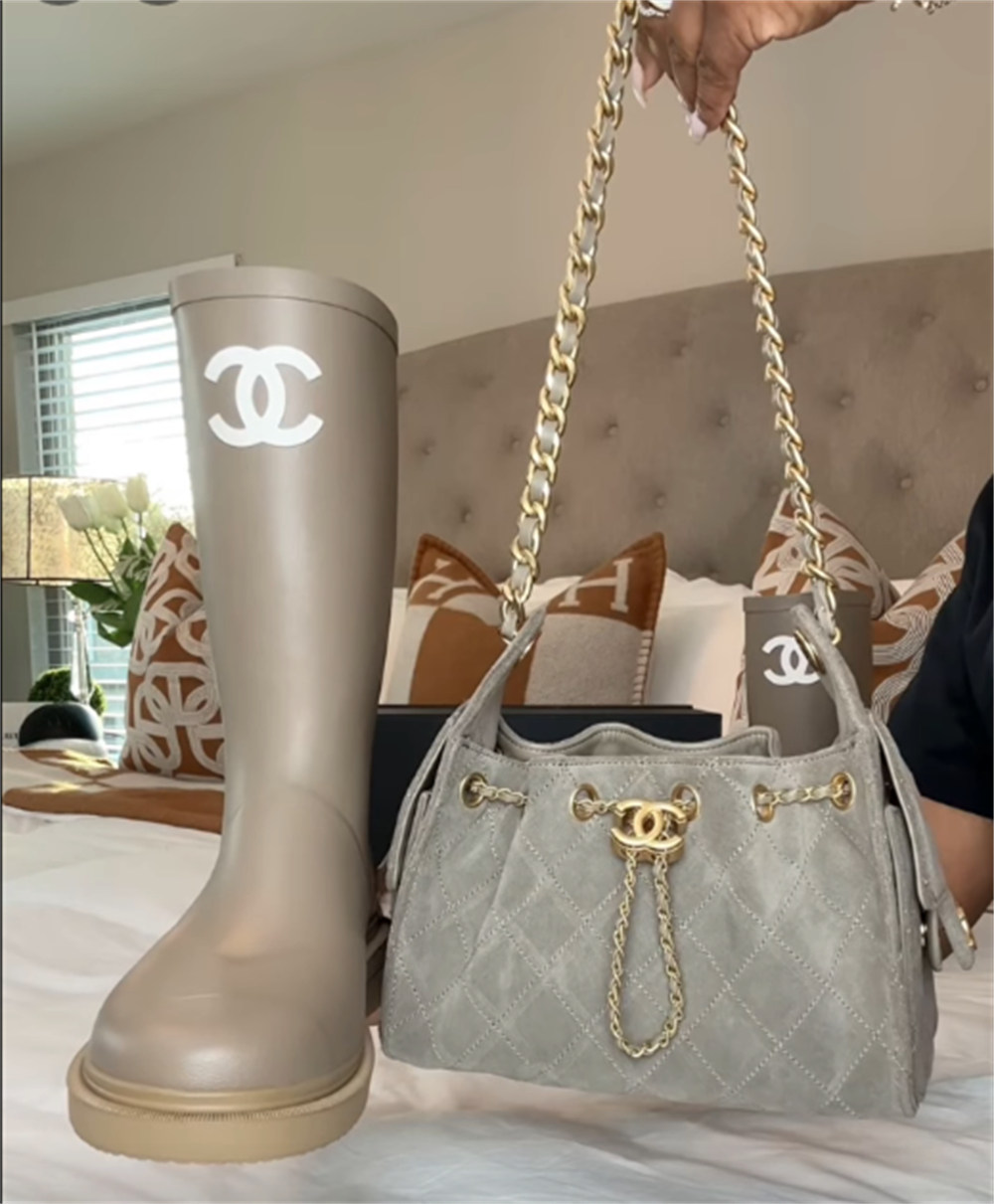High quality boot & bucketr bag set free shipping CHL #X0645 - Image 1