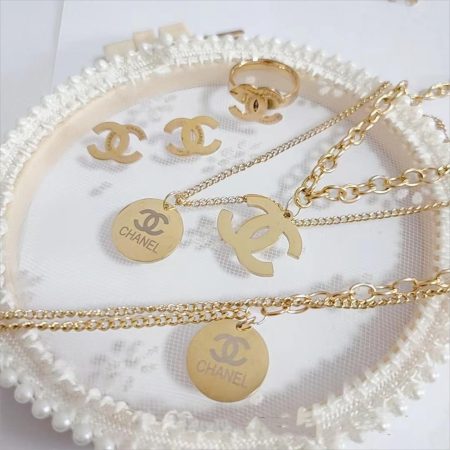 Wholesale Necklace and Bracelet and Earring and Ring Set CHL TG #X0652