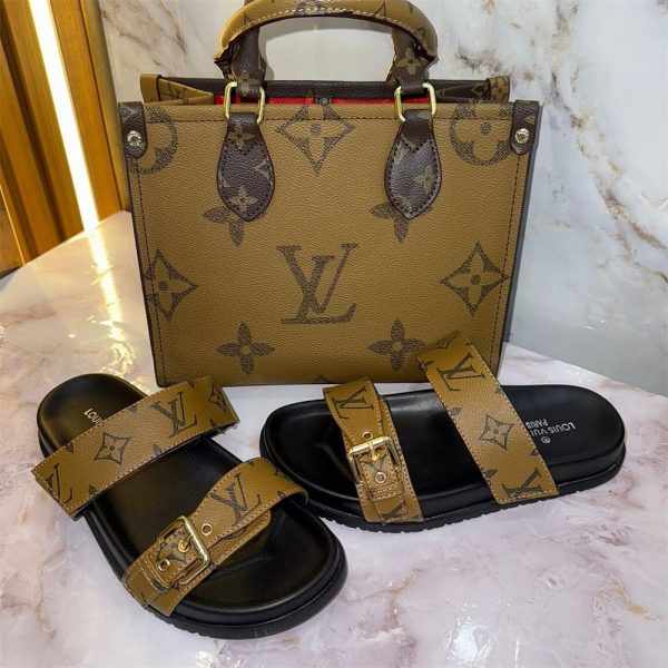 1 set slipper & tote bag free shipping LOV #X0682