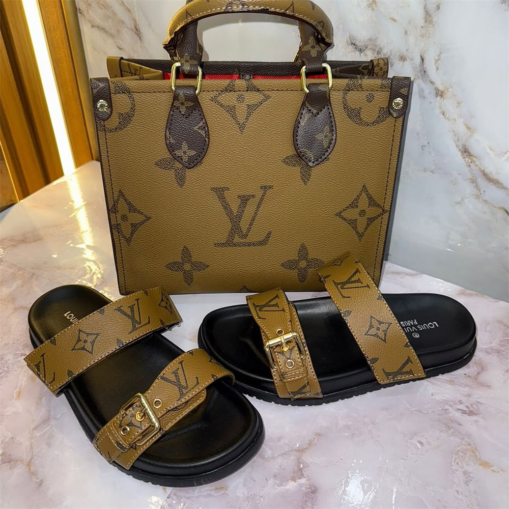 1 set slipper & tote bag free shipping LOV #X0682 - Image 1