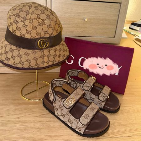 High quality sandal & hat free shipping GUI #X0684