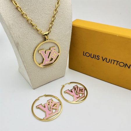 Wholesale Necklace & Earring Set LOV XT #X0687 - Image 4