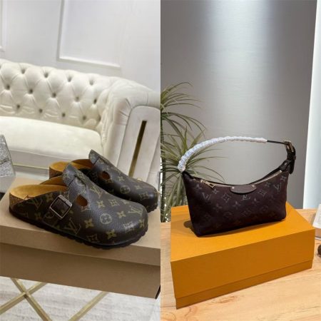 High quality slippers & shoulder bag free shipping LOV #X0693 - Image 3