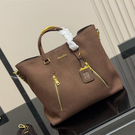 H quality leather Tote bag size:33*31cm LOV #X0709 - Image 4