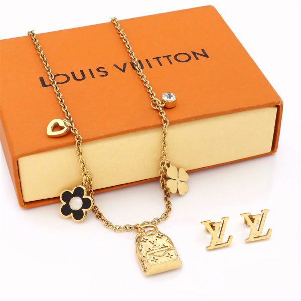 Wholesale Necklace & Earring Set LOV HYZ #X0730