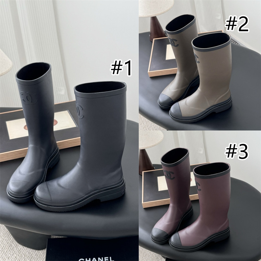 High quality rain boots size:5-9 with box free shipping CHL #X0741 - Image 1