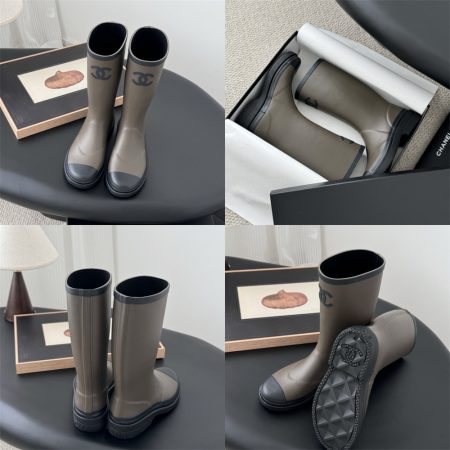 High quality rain boots size:5-9 with box free shipping CHL #X0741 - Image 5