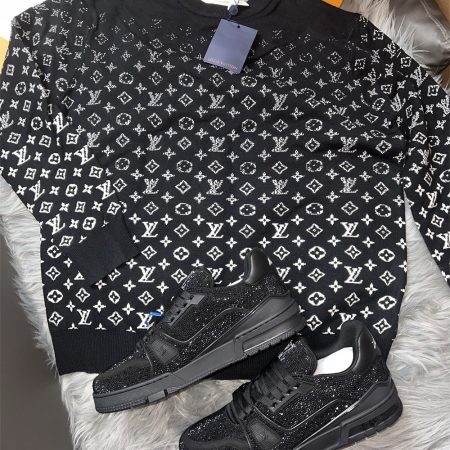 High quality sneaker & sweater set free shipping LOV #X0744