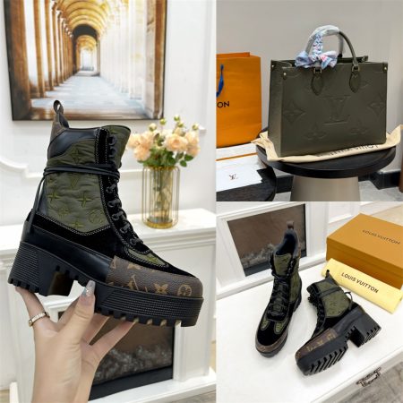 High quality boots & Tote bag set free shipping LOV #X0745