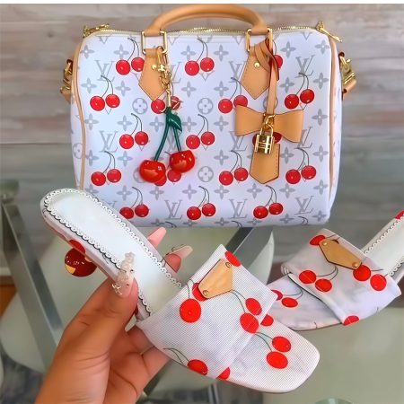 High quality slipper & handbag free shipping LOV #X0794