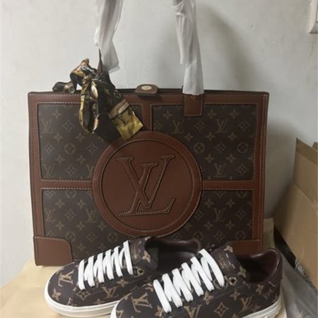 High quality sneaker & tote bag free shipping LOV #X0809