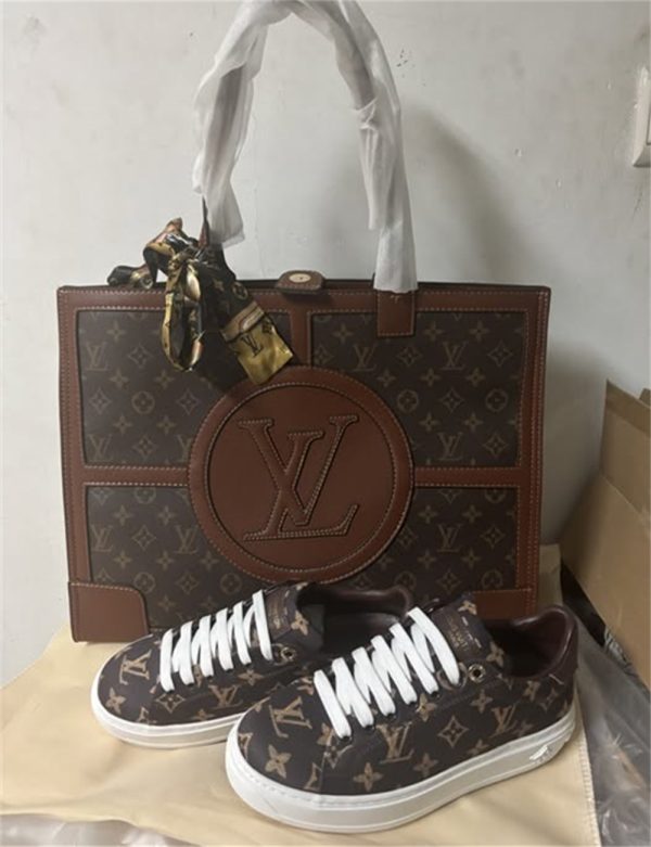 High quality sneaker & tote bag free shipping LOV #X0809