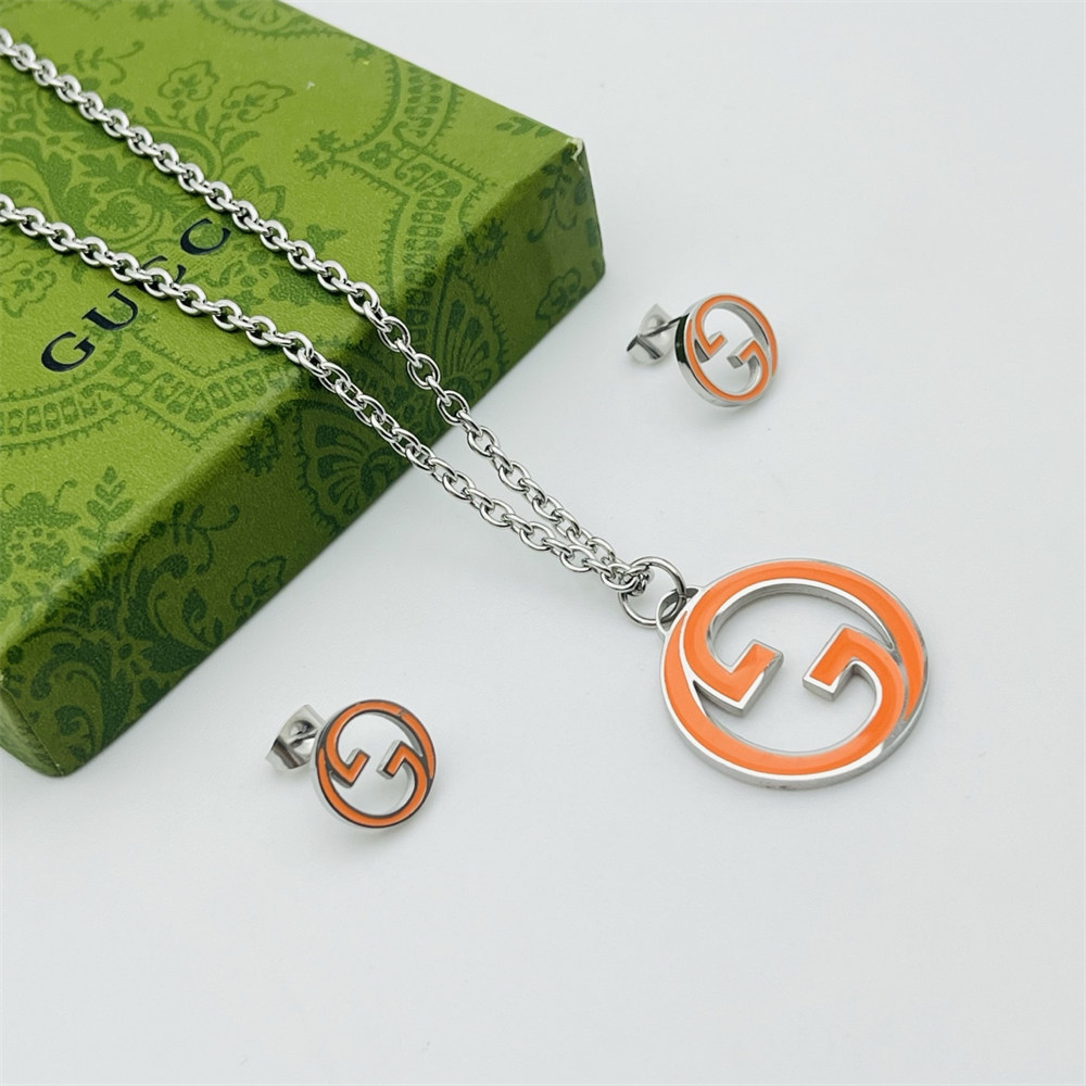 Wholesale Necklace & Earring Set GUI XT #X0822 - Image 2
