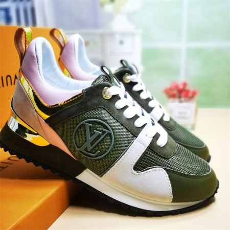 High quality couple sneaker size:5-12 with box free shipping LOV #X0850