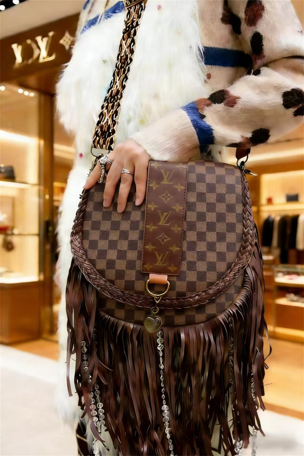 Wholesale fashion shoulder bag size:30*25*3.5cm LOV LS #X0881 - Image 2