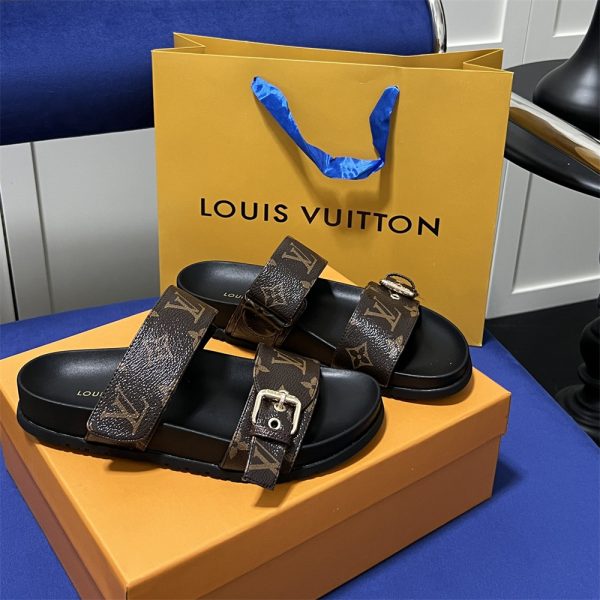 High quality slipper & speedy bag (without chain) free shipping LOV #X0887