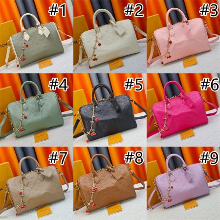 High quality handbag speedy size:30*21*17cm LOV WL #X0888