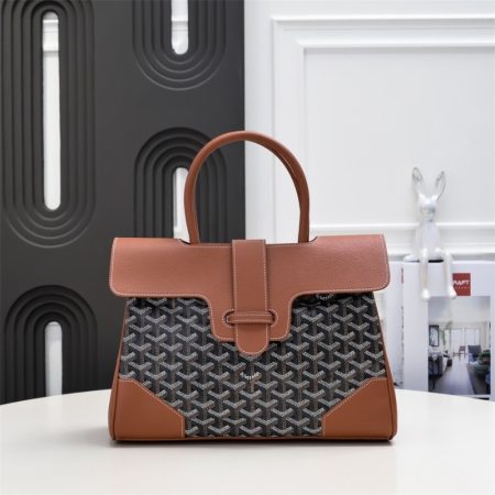 Top quality leather handbag size:34*18*24cm GOY #X0892 - Image 4