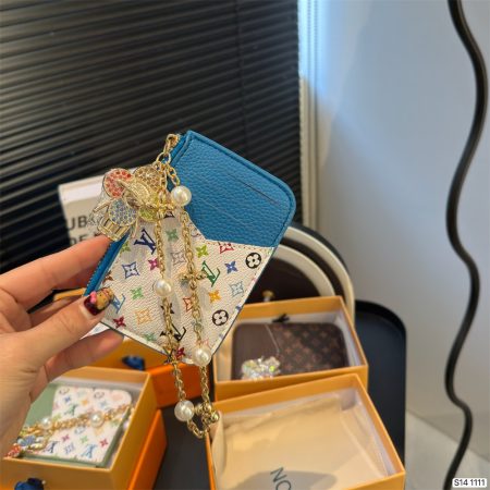 High quality card holder wallet size:12 *8cm with box LOV DS #X0922 - Image 4