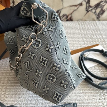 High quality denim shoulder bag size:30*33cmLOV DS  #X0932 - Image 3