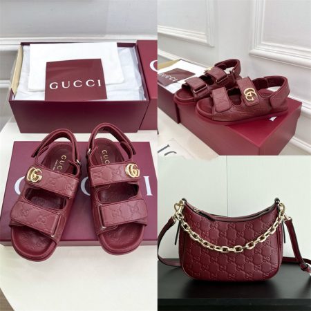 1 set  sandals & shoulder bag  free shipping GUI #X0953