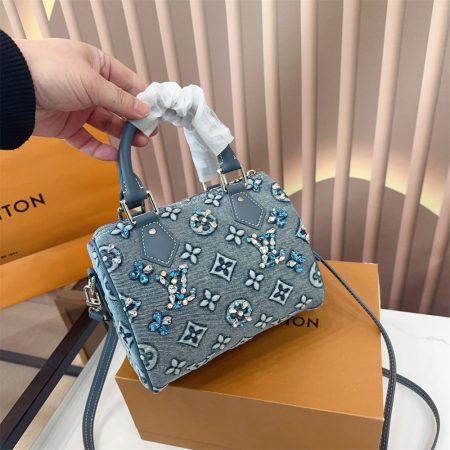 High quality denim handbag size:26*19cm LOV #X0966
