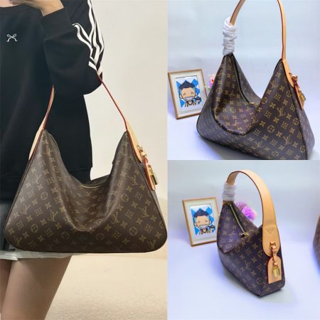 Top quality real leather shoulder bag size:32.5cm/41cm LOV CM #X1001