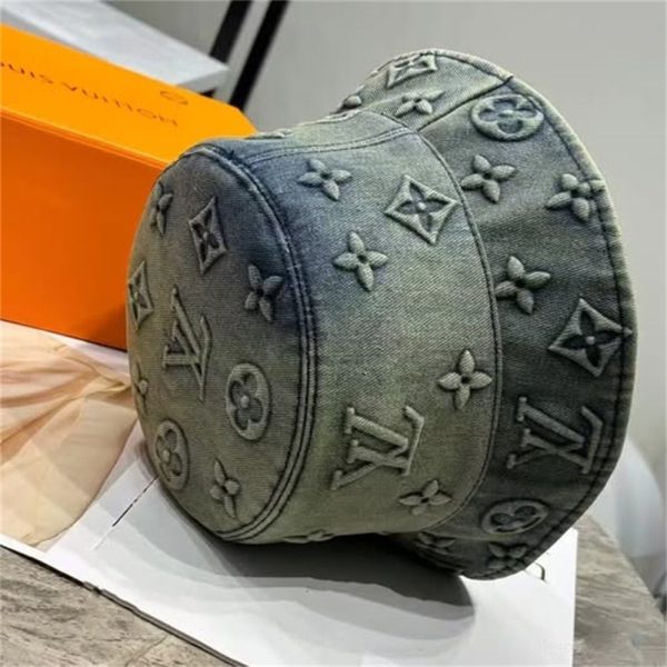 Wholesale denim Bucket Hat LOV #X1002