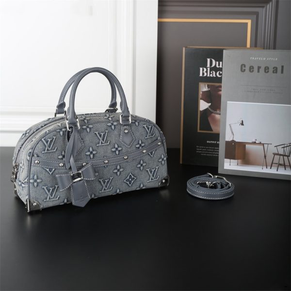 High quality denim handbag size:28*14cm LOV DS #X1003