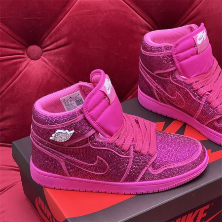 High quality diamond Sport shoes with box size:5-10 free shipping AJ-1 #X1025 - Image 2