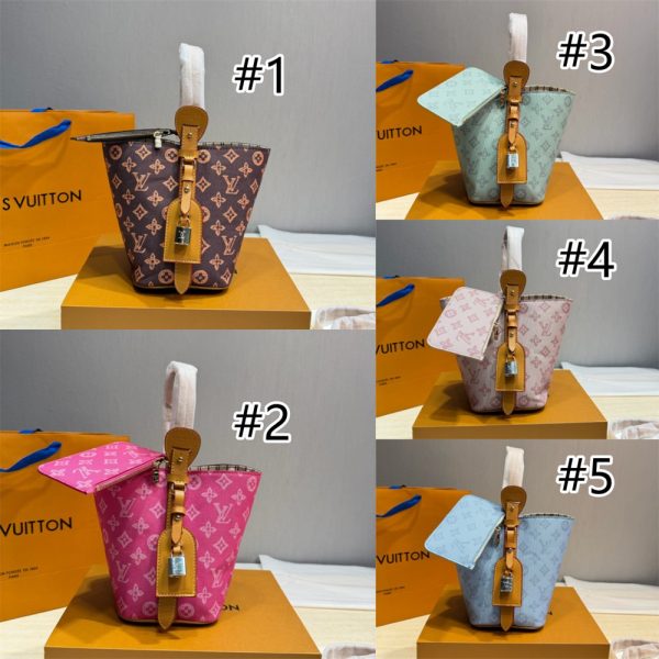 High quality bucket bag size:17*19cm LOV  #28040