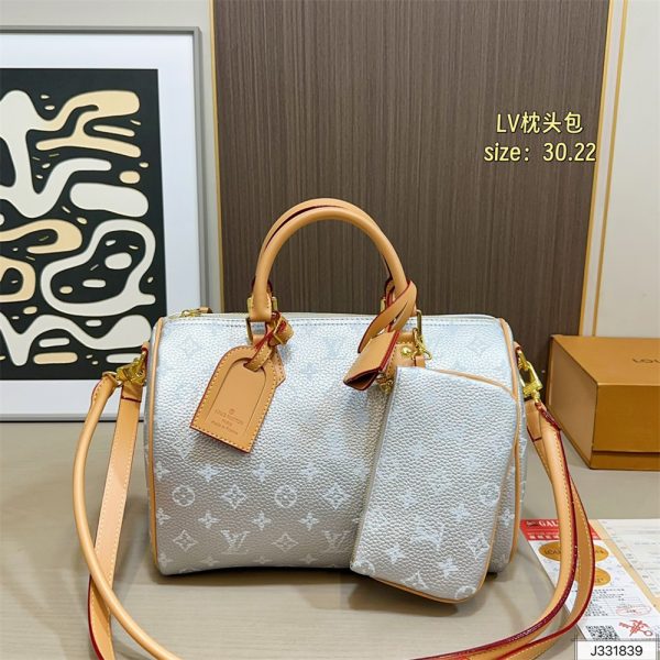 H qulaity leather handbag speedy size:30*22cm LOV DS #X1047