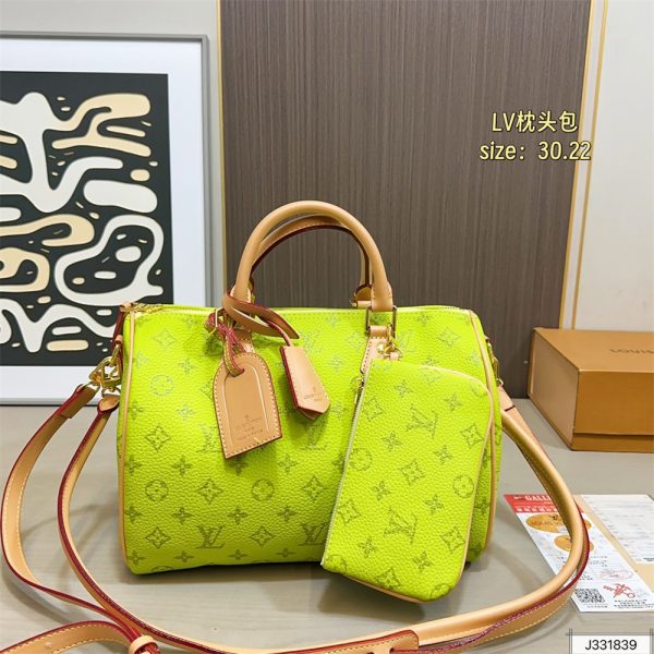 H qulaity leather handbag speedy size:30*22cm LOV DS #X1047