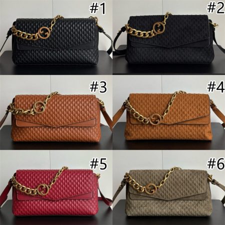 High quality shoulder bag size:28*16*7cm GUI #X1048
