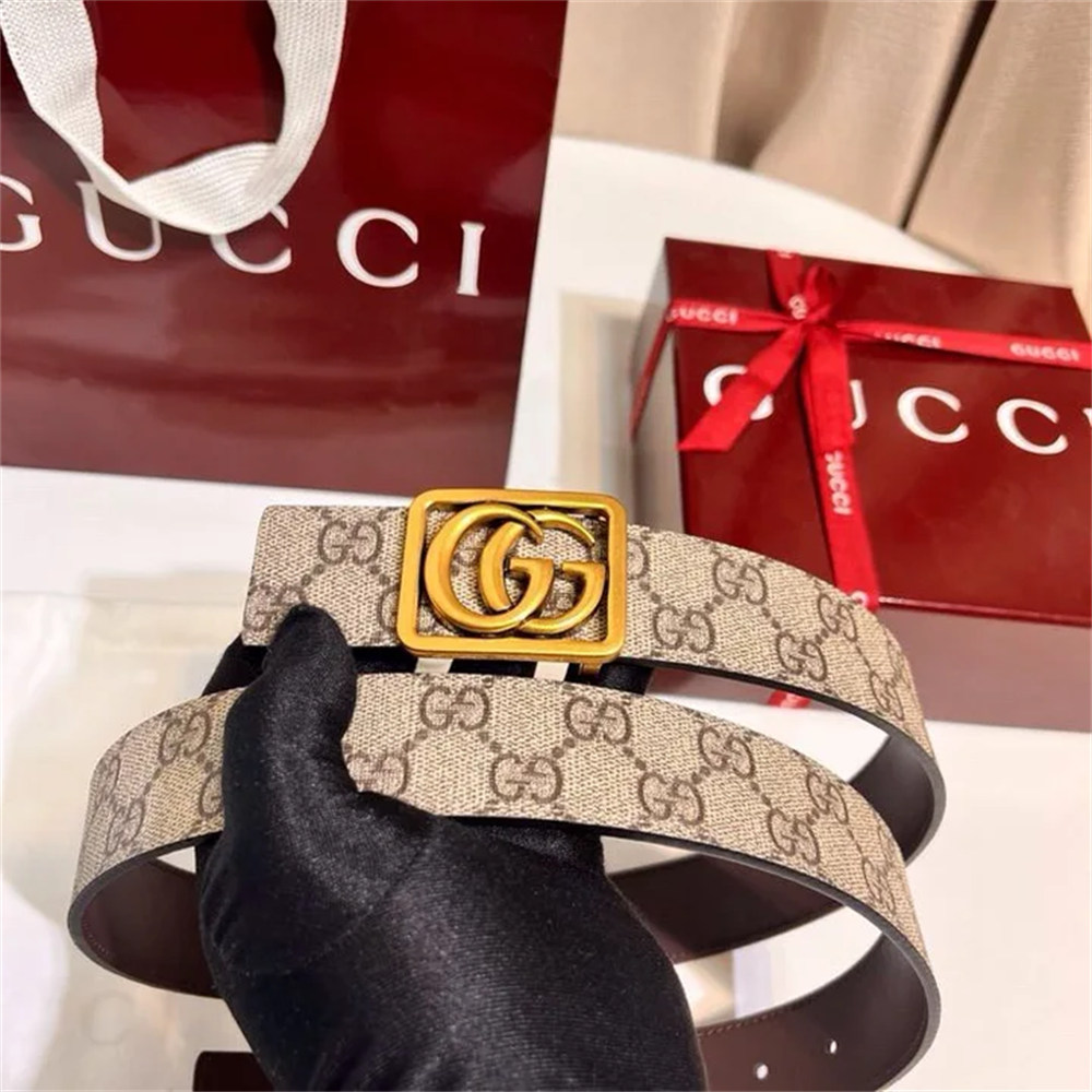 Top quality leather belt with box GUI #X1058 - Image 1