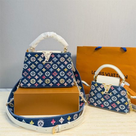 High quality denim handbag size:20cm/27cm LOV #X1061 - Image 2