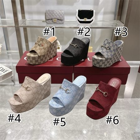 High quality slippers size:5-11 with box GUI ALS #X1067