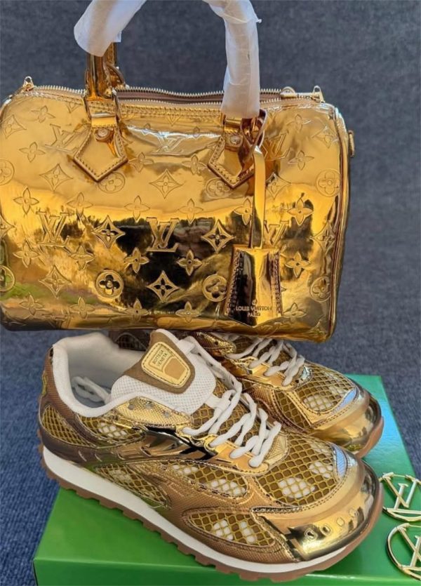 High quality bag & shoes set free shipping LOV BV #X1077